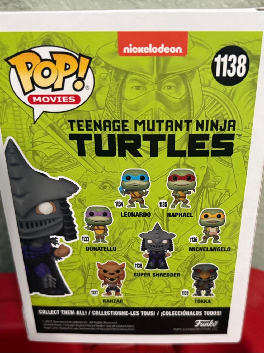 Funko Pop! Movies Super Shredder #1138 (Teenage Mutant Ninja Turtles) - Picture 2 of 3